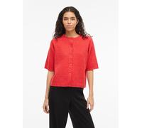 Vila Cardigan "Viliga" in Rot - Größe M | Damen Pullover Cardigans