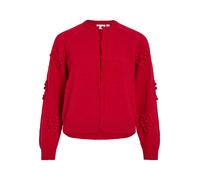 Vila Cardigan "Vimerit" in Rot - Größe XS | Damen Pullover Cardigans