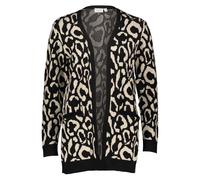 VILA Strickcardigan Vitif Open L/S Knit Noos Schwarz Größe S
