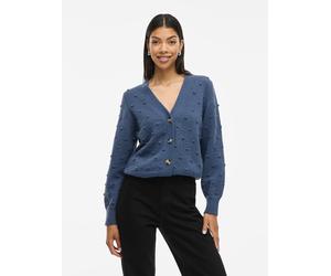 Vila Cardigan "Vituli" in Blau - Größe M | Damen Pullover Cardigans