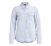 Vila Clothes Damen Regular Fit Hemd VIBISTA Denim Shirt-NOOS, Gr. 34 (Herstellergröße: XS), Blau (Light Blue Denim Light Blue Denim)