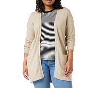 VILA Damen Strickjacke 'Ril' hellbeige, Größe XL, 3960511 Hellbeige XL
