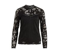 Vila Stasia Lace Langarm-t-shirt S Black