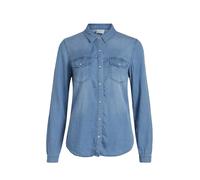 Vila Clothes Vila Damenbluse Blau - Komfort & Stil für jede - Größe: XS