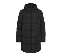 Vila Damen Jacke VIKARLA NEW LONG PUFFER JACKET (DE/NL/SE/PL, Numerisch, 40, Regular, Regular, black)