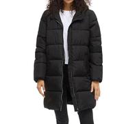 Vila Damen Jacke VIKARLA NEW LONG PUFFER JACKET (DE/NL/SE/PL, Numerisch, 40, Regular, Regular, black)