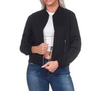 Vila Damen leichte Übergangsjacke Blouson VIBubble Bomber Jacket 14113945 Black 44