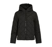 Vila Damen Steppjacke gesteppte Übergangsjacke mit Kapuze VIQuila Hood 14111823 Black 38