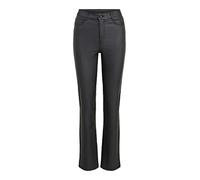 Vila Commit Coated High Waist Pants Schwarz XS Frau (Herstellerartikelnummer: 14075740-Black-XS)