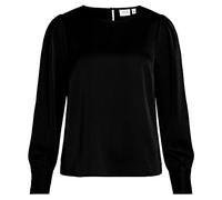 Vila Damen Viellette O-Neck L/S Top/Su - Noos Blusentop