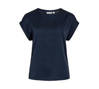 Vila Damen VIELLETTE S/S Satin TOP/SU-NOOS T-Shirt, Navy Blazer, 44