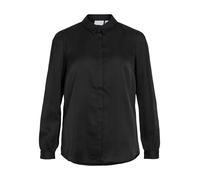 Vila Damen Viellette Satin L/S Shirt/Su-Noos Bluse