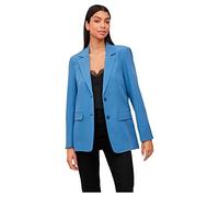 Vila Damen Vikamma Loose - Noos Blazer,Federal Blue34