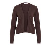 VILA - VIRIL SHORT L/S KNIT CARDIGAN-NOOS Coffee Bean - Gr. - L