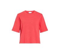 Vila Damen Vila Female Strickoberteil Vimalu Kurzärmeliges Vimalu O-Neck 2/4 Knit Top-Noos (1er Pack)
