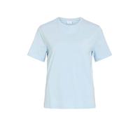 Vila Damen Vila Female T-Shirt Visybilla Rundhals Visybilla O-Neck S/S Emb Top/Pb (1er Pack)