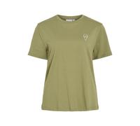 Vila Damen Vila Female T-Shirt Visybilla Rundhals Visybilla O-Neck S/S Emb Top/Pb (1er Pack)