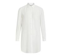 Vila Damen Vilucy Button L/S Tunic - Noos Bluse, Snow White,40