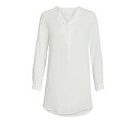 Vila Damen Vilucy L/S Tunic - Noos Tunika Shirt, Snow White, 38 EU