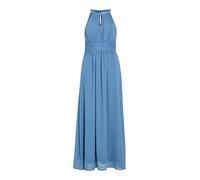 Vila Damen Vimilina Halterneck Maxi Dress-Noos Kleid, Coronet Blue/Detail:Elastic,38