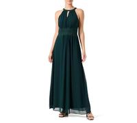 Maxikleid VILA "VIMILINA HALTERNECK MAXI DRESS - NOOS" Gr. 44, N-Gr, scarab detail:elastic Damen Kleider Maxikleider (48732628-44)
