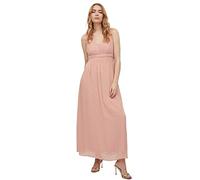 Vila Damen Vimilina Long Dress/Su - Noos Kleid, Misty Rose, 34 EU