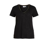 Vila Damen Vinoel Lurex S/S Top-Noos T-Shirt