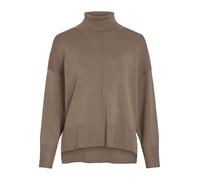 Vila Damen Viostria Rollneck L/S Knit Top-noos Pullover