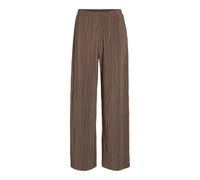 Vila Damen Viplisa Hw Wide Pants - Noos Hose, Fossil, M