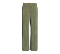 Vila Damen Viplisa Hw Wide Pants - Noos Hose, Oil Green, M