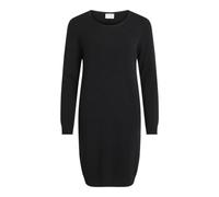 Vila Ril Knit Langarmkleid S Black-14042768-Black