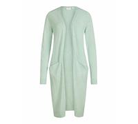 Vila Damen Viril Long L/S Knit Cardigan - Noos Strickjacke 14042770 ,Grayed Jade/Detail:melange ,XS