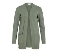 Vila Damen Viril Open L/S Knit Vest - Noos Strickjacke, Laurel Wreath, M EU
