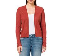Vila Damen Viril Short L/S Knit Cardigan-noos Strickjacke, Burnt Henna ,M