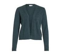 Vila Damen Viril Short L/S Knit Cardigan-noos Strickjacke, Ponderosa Pine/Detail:Dark Melange,XL