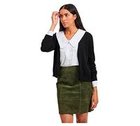 Vila Cardigan »VIRIL SHORT« in pflegeleichter Qualität, black