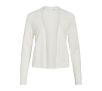 Vila Strickjacke VIRIL Short L/S – Feinstrick, V-Ausschnitt – White Alyssum XXL