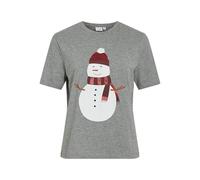 Vila Damen Visybil Christmas O-Neck S/S T-Shirt