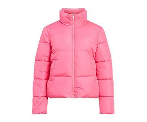 Vila Damen Vitate L/S Short Buffer Jacket - Noos Jacke, Fandango Pink, 36 EU
