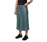 Vila Maxirock VIELLETTE HW LONG SKIRT - NOOS, hoch tailliert, balsam grün, Größe 40