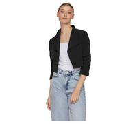 Vila Female Blazer Female Damen Kurzblazer - Offener Blazer mit 3/4-Ärmeln für Business und Freizeit