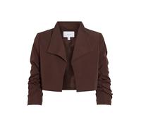 Vila Female Blazer Female Damen Kurzblazer - Offener Blazer mit 3/4-Ärmeln für Business und Freizeit