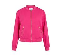 Vila Female Damen Bomberjacke mit Reißverschluss, leichte Übergangsjacke VIBUBBLE Reißverschluss