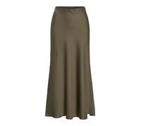 Vila Female Damen High Waist Midirock, eleganter Rock in Midi-Länge VIELLETTE High Waist