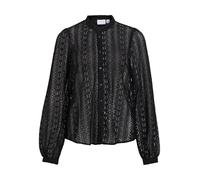 Vila Chikka Lace Long Sleeve Blouse Schwarz XS Frau (Herstellerartikelnummer: 14082977-Black-XS)