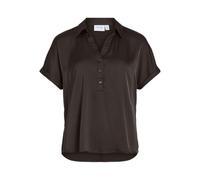 VILA - VIENNA RAVENNA S/S TOP - NOOS Coffee Bean - Gr. - 36
