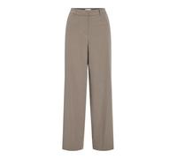 Vila Siffe Straight Fit Hochbundhosen 40 Falcon / Melange