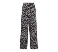 Vila Hose VILEOA Leopard Print, Eisgrau (Glacier Gray), L
