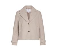 VILA - VISOLO L/S SHORT JACKET/TES/2 Natural Melange - Gr. - 42