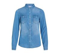 Vila Female Jeanshemd VIBISTA Taschen | Denim shirt